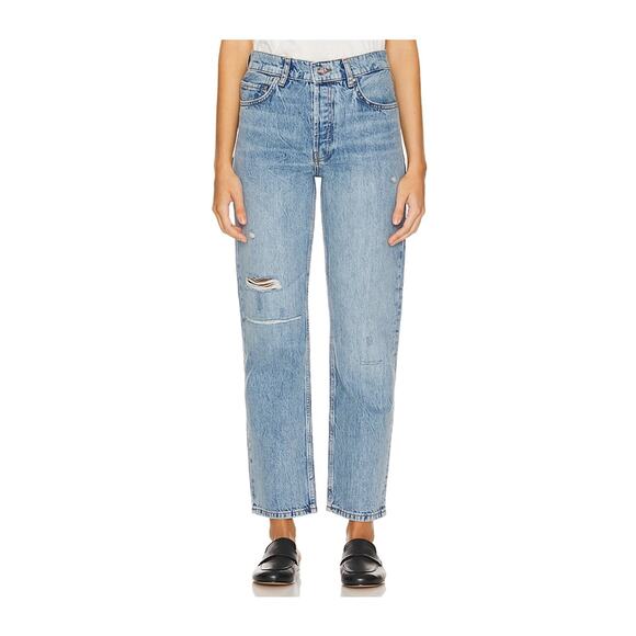 Anine Bing 'Benson' Blue Cotton Denim Jean Size 26 - Picture 1 of 5